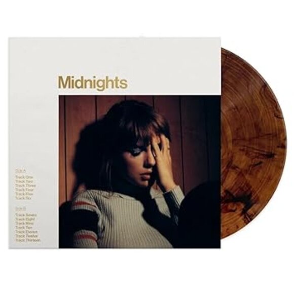 Taylor Swift - Midnights Exclusive Limited Edition Mahogany Colored Vinyl LP - Picture 1 of 2